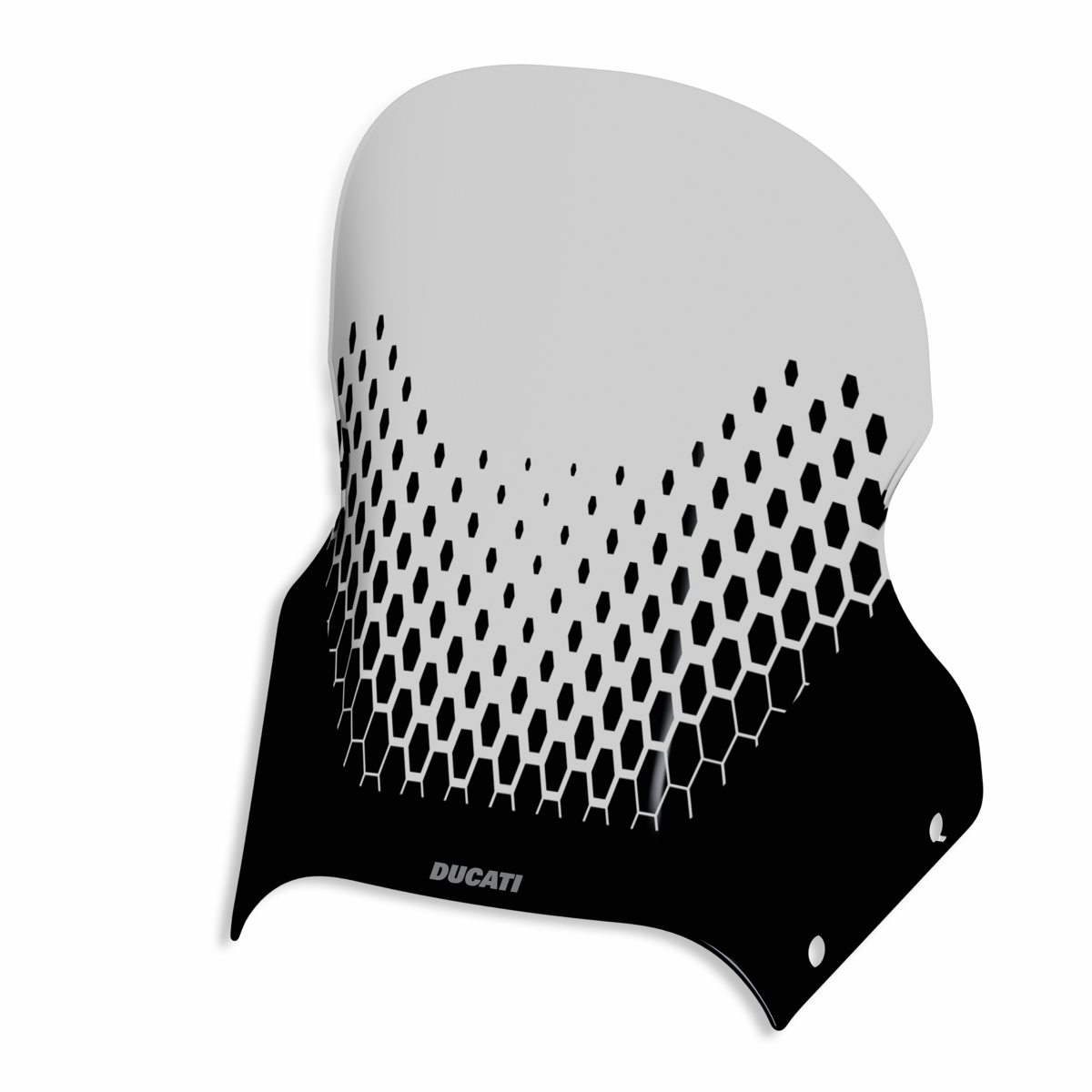 Touring windscreen. Fibreglass and plastic parts accessory Ducati