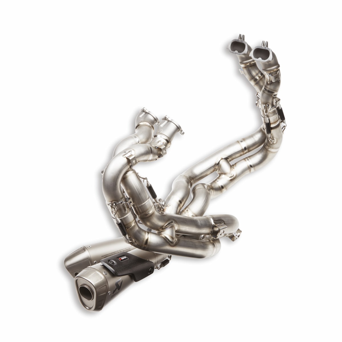 Complete titanium exhaust system. | Exhaust systems | accessory Ducati