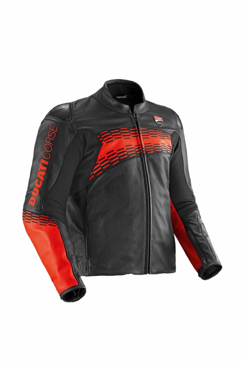 DUCATI ドゥカティ レザージャケット　肩・肘パッド付き DUCATI ドゥカティ レザージャケット 肩・肘パッド付き DUCATI