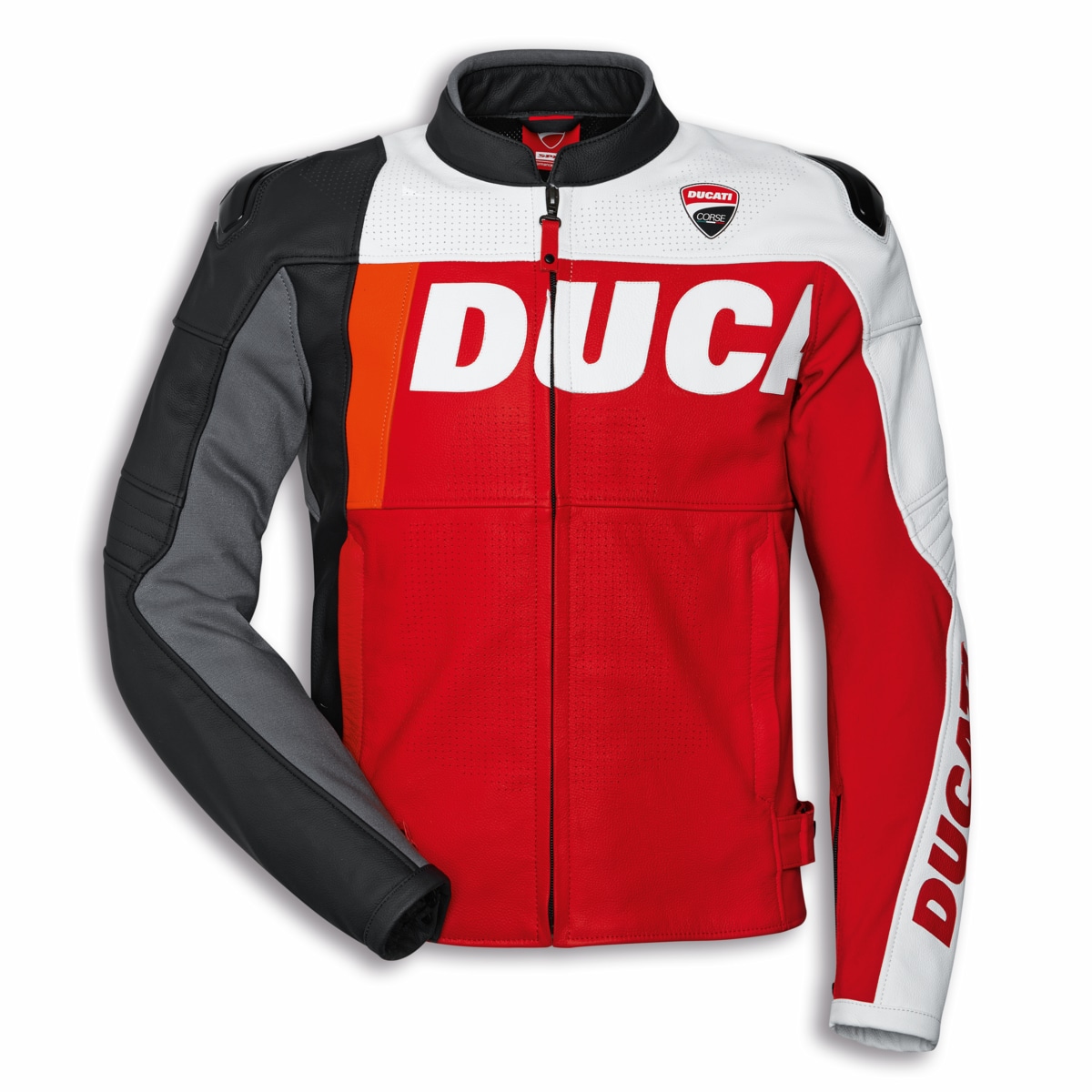 Leather ducati shop jacket