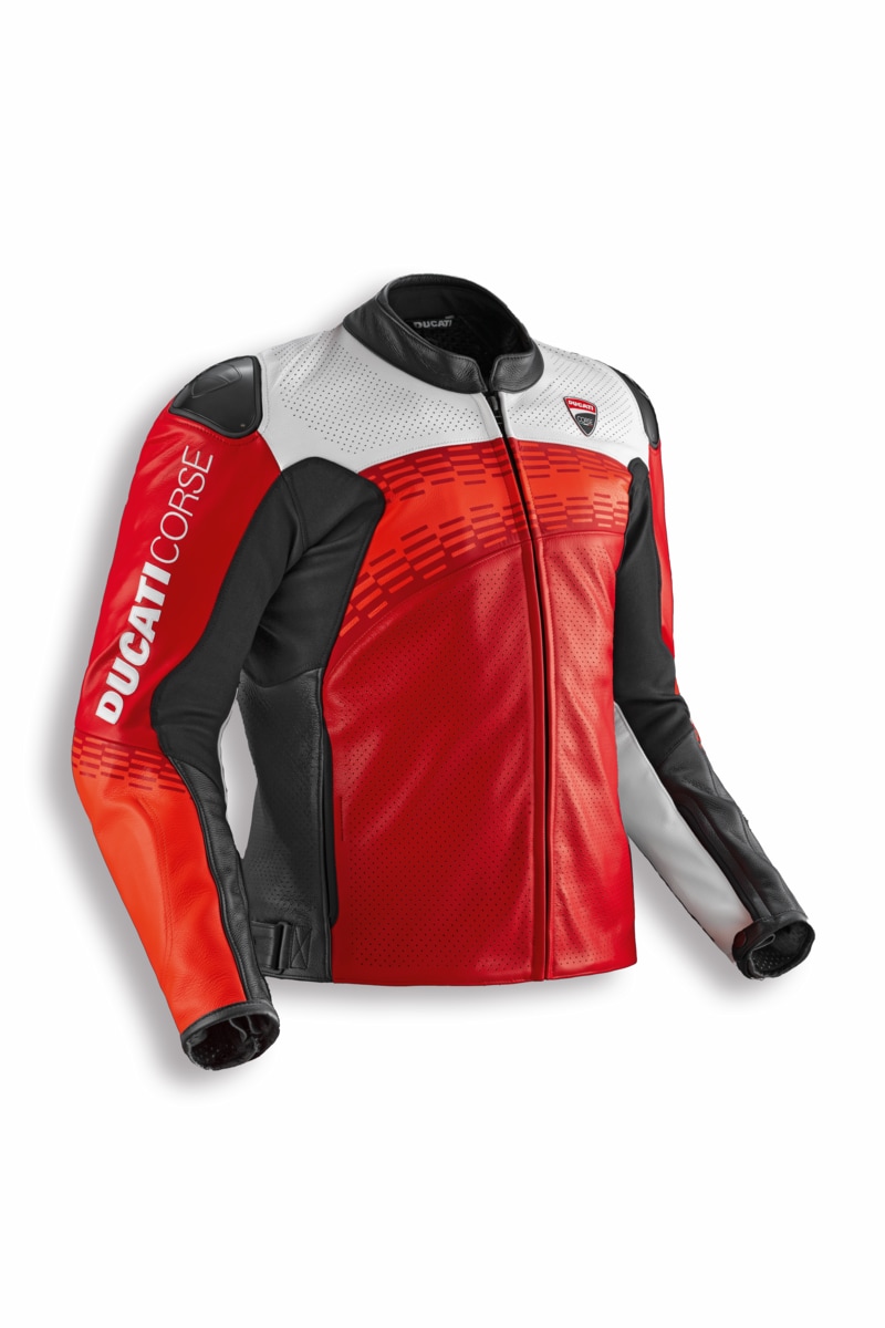 Ducati Corse C7 - Leather jacket | Motorcycle wear | apparel Ducati