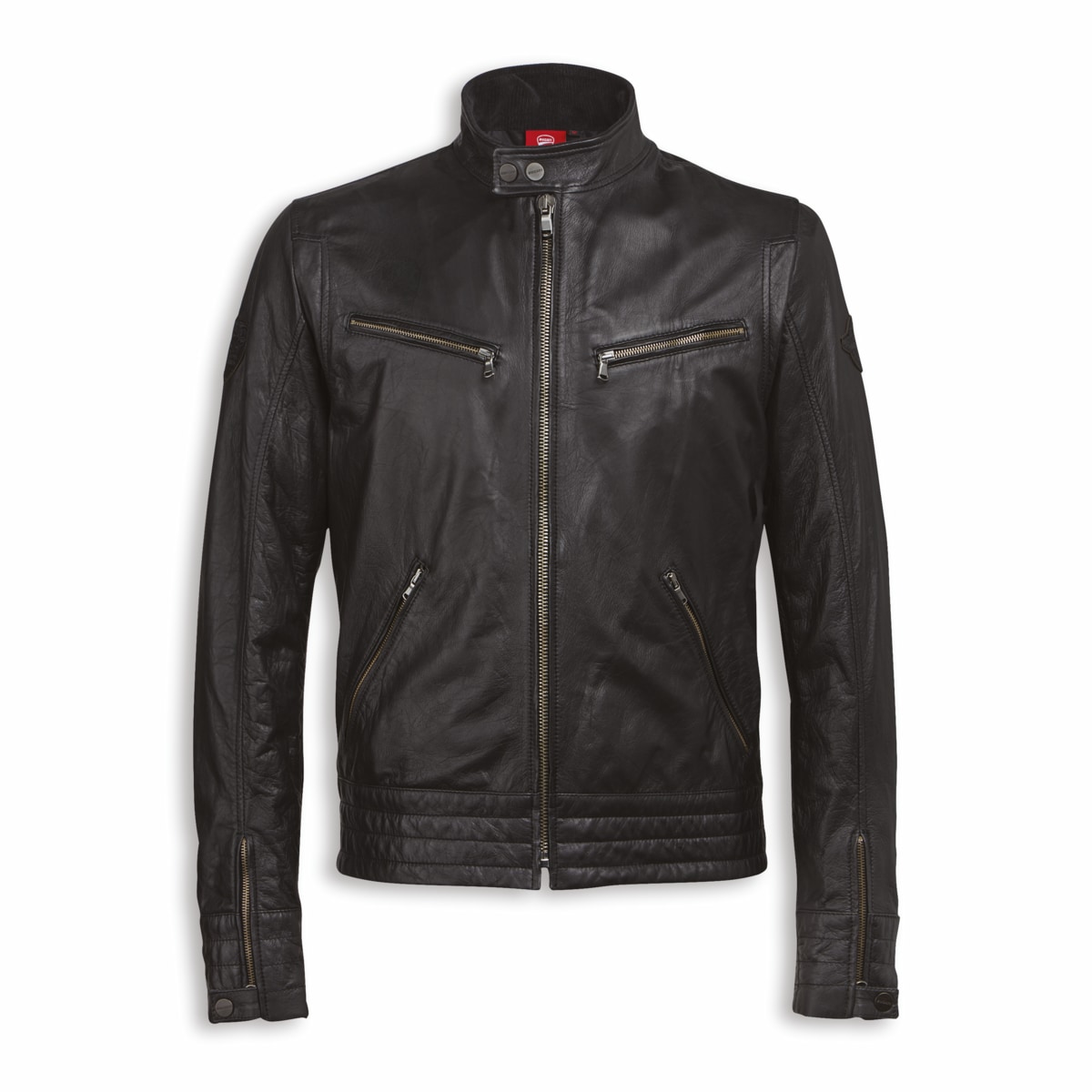 Vintage Leather Jacket Casual Wear Apparel Ducati