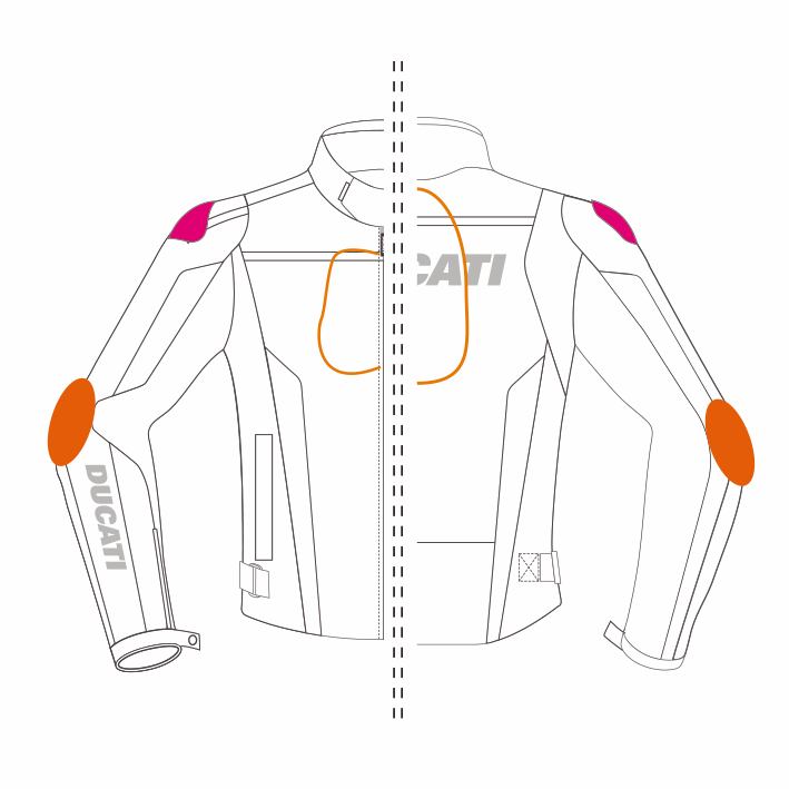 ducati textile jacket